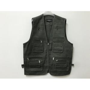 Quality Mens classic vest，mens waist coat, vest in 100% polyester washed fabric, washed green colour, S-3XL for sale