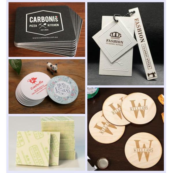 Super Absorbent Bar Coaster Board 0.055pt 1.4mm For Drink Coasters