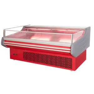 Temp Control Commercial Red Fresh Meat Showcase Dynamic Cooling Deep Refrigerato
