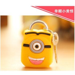 Quality students note cartoon lock for sale