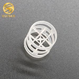 Polypropylene Plastic Pall Rings Filler Packing For Rectification Towers