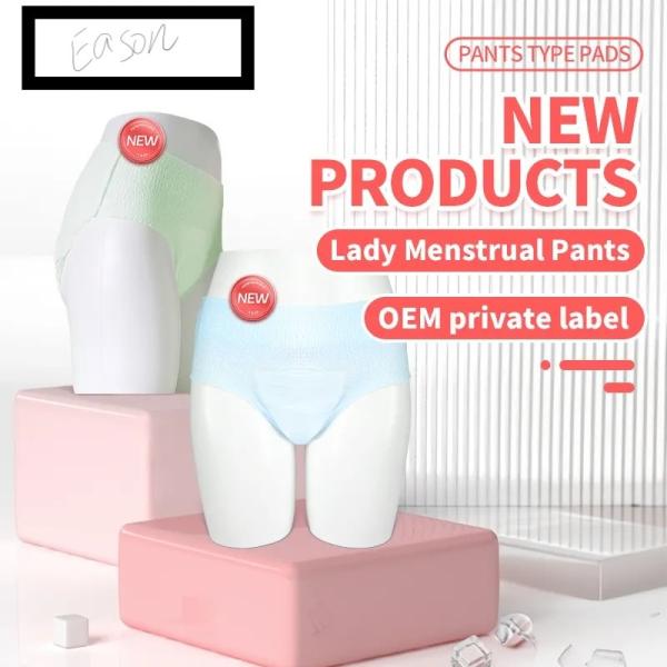 Buy Disposable White / Pink Ladies Sanitary Napkins with High Absorbency at wholesale prices
