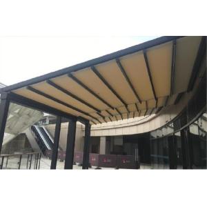 Garden Aluminum Alloy Retractable Roof Pergola Sun Protection