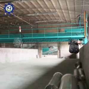 6-12 Meters Turning Width Double Screws Groove Compost Turning Machine