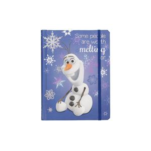 School Small Custom Printed Notebooks With Custom Pages Snowflake Glitter