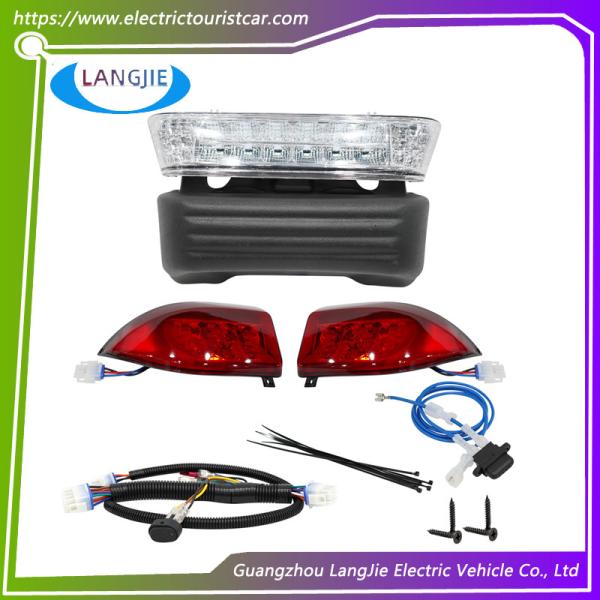 Buy Clubcar Precedent Pioneer LED Luxury Car Light Set Turn Signal High Beam Golf Cart 48V at wholesale prices