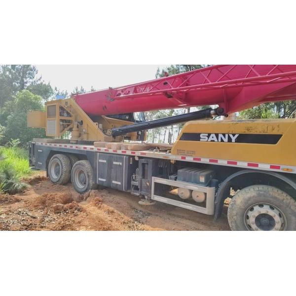 25T Small Hydraulic Mobile Crane Energy Efficient Construction Use Equipment