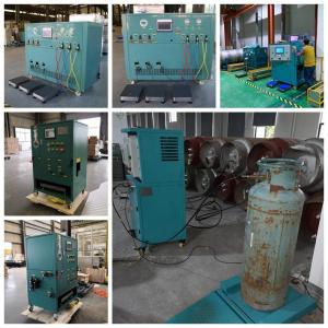 R404a Refrigerant Filling Recovery System Oil Less Ac Recovery Machine