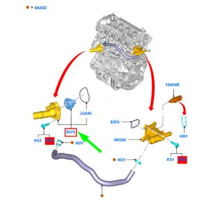 AG9G8575BB AG9G8575CA 3M4Z8255A 3M4G8K530AB L57015165 LR027158 LR027102