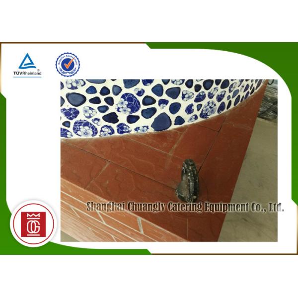 Gas Heating Italy Pizza Oven Indoor or Outdoor Restaurant Hotel Buffet Plaza