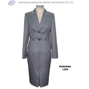 China Women's 2 pieces women office skirt suit on sale