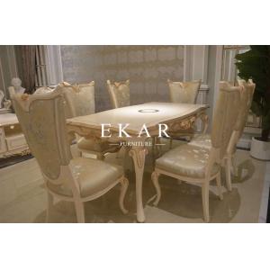 Latest Design Classic European Style High Back Wooden Dining Chair