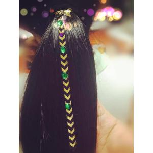 Quality Best Metallic Flash Hair Tattoo for Ponytail for sale