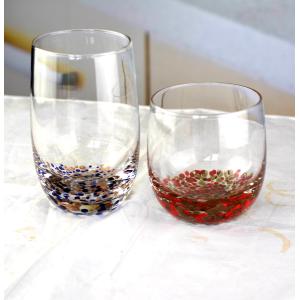 Gold Stone Bottom Glass SGS 300ml Handmade Whiskey Glass