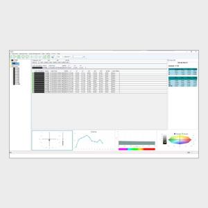 Desktop Portable Spectrophotometer Double 40 Array Sensor Touchscreen