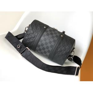 Branded Mens LV Keepall BandoulièRe 25 Checkerboard Messenger Bag