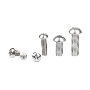 INCH Measurement System Stainless Steel Furniture Screw Nuts Hexagonal Flat Head