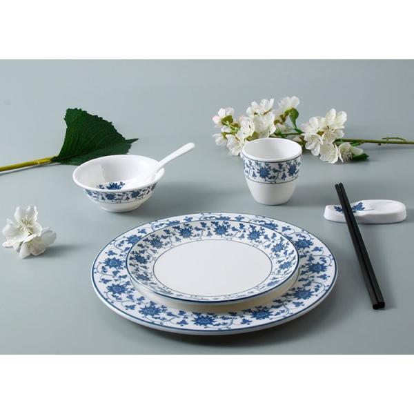 Buy Chinese Style On Glaze Decal 7pc Melamine Crockery Sets at wholesale prices