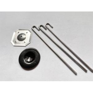 32mm Aluminum self locking speed Clips Fixing weld wire Mesh for solar pigeon proofing