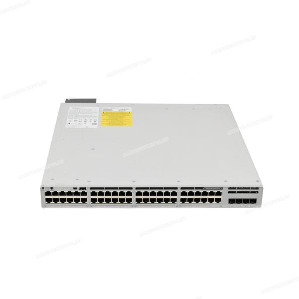 Ready to ship C9300L-48P-4G-A 24 port 10 gigabit ethernet switch 48-port fixed