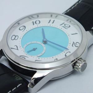 2014 fashion watch Stainless steel case with geniune leather strap
