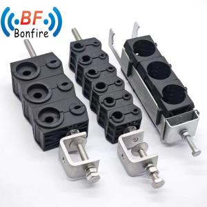 6 Runs 2X3 Stacks Optical and Power Cable Clamp for Customized Needs Gross