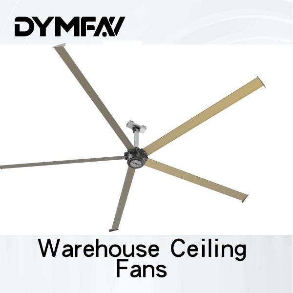 Buy Warehouse 20ft 24ft 18ft 16ft 12ft Hvls Industrial Large Ceiling Fan Pmsm Motor at wholesale prices