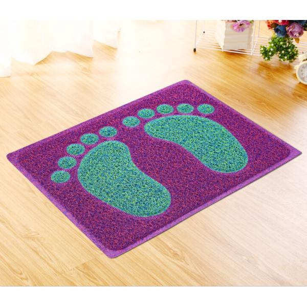 Buy Unique Flat Door Mat , PVC Coir Mat Thickness10-15mm Seamless Splicing at wholesale prices