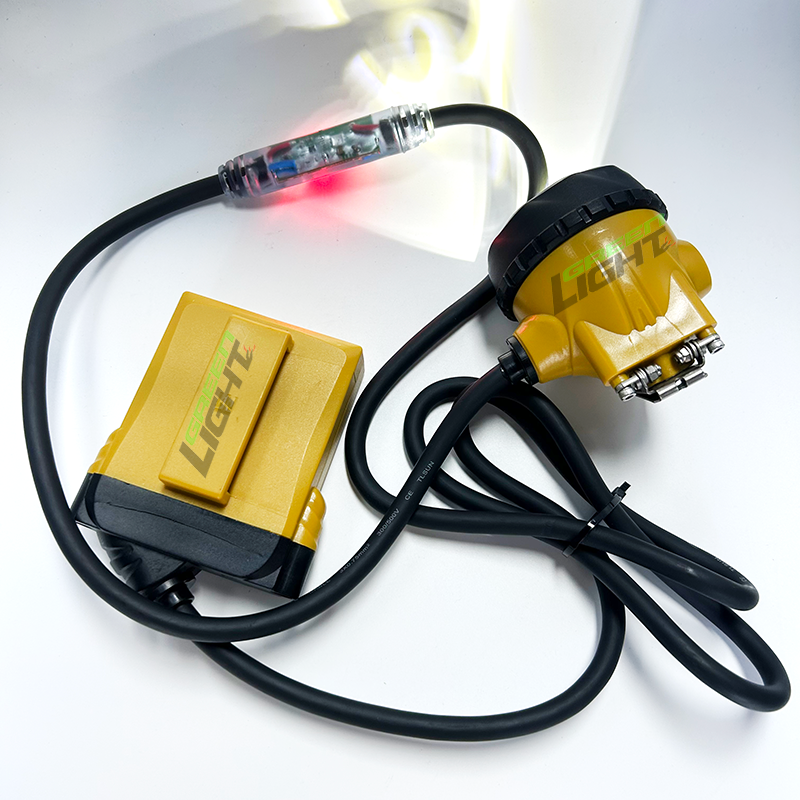 Rechargeable Li-ion Battery Low Power Warning Function for Safety Lighting IP68