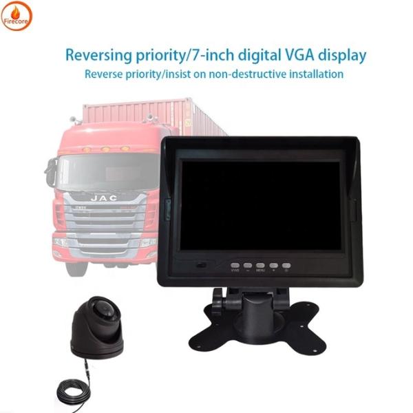 7-inch Mirror Electric Screen Display Rearview Dash Cam Video Monitor Portable