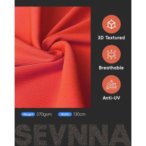 85% Nylon 15% Spandex Sport Bra Fabric with 370gsm Weight and 130cm Width for