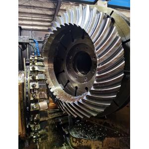 Spiral Bevel Gear Teeth Cutting Material Alloy Steel AISI 8620