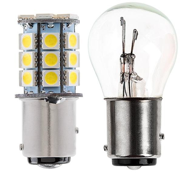 1157 LED Car Light Bulbs 27 SMD LED Tower 10 - 30V DC Range 360 Degree Beam