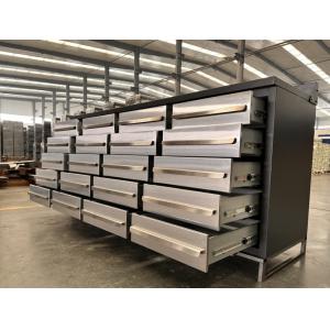 15 Drawers Heavy Duty Workshop Tool Cabinet Workbench with Optional Wood