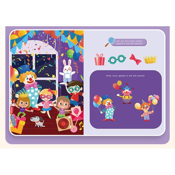 Environmental Hide And Seek Picture Book I Spy Party Find Hidden Words In