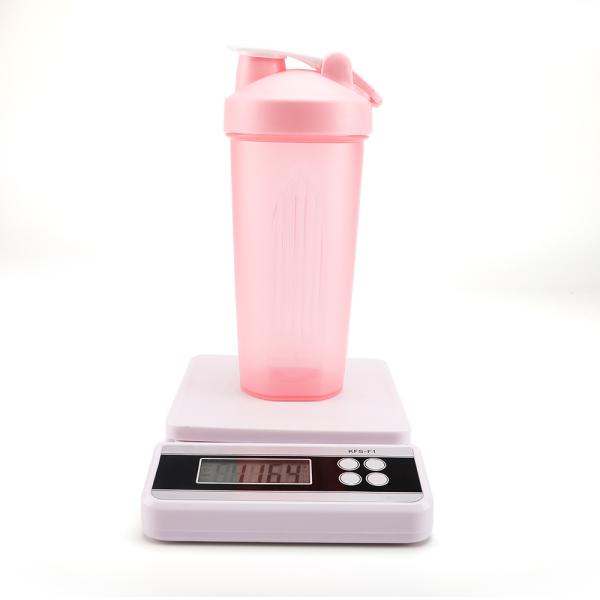 Custom Logo Mixing Water Drink Gym Blender Protein Shaker Bottle Plastic Portable Blender Shaker Bottle With Ball