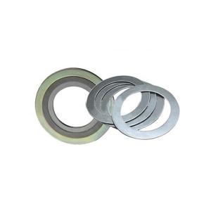 Metallic Spiral Wound Gasket Plain Surface Stainless Steel With Filler