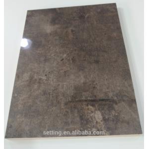 1220*2440Mm Uv Coated Marble Grey Gloss Mdf Sheets