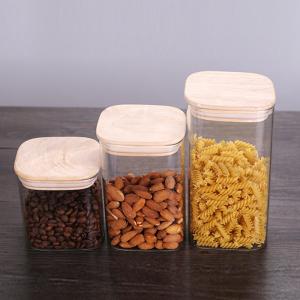 Lead Free 650ml Borosilicate Wide Mouth Food Jar