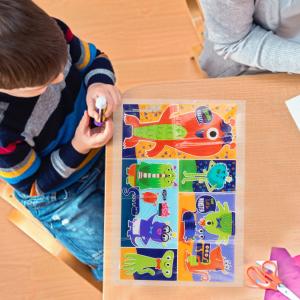 Neat Solutions Table Topper Custom Disposable Stick On Placemats In Reusable