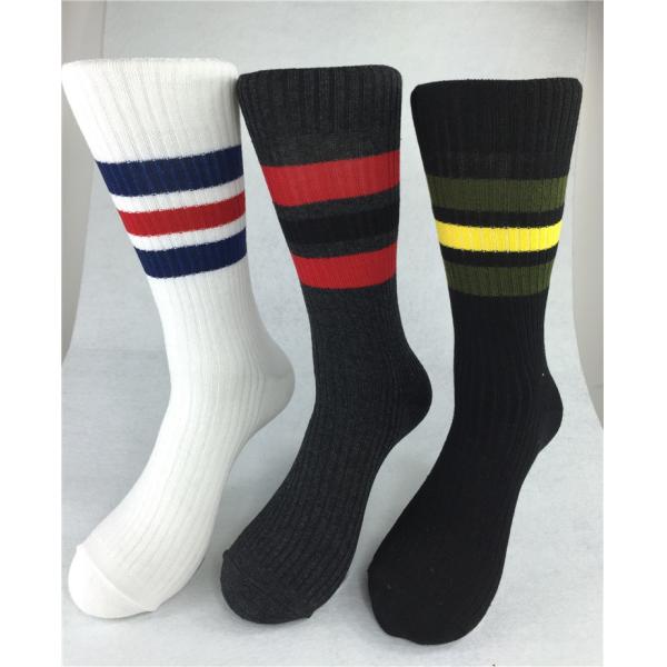 Buy White Quick Dry Thin Cotton Socks , Slip Resistant Elastane Cotton Rich Socks at wholesale prices