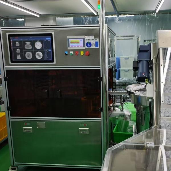 Electrostatic Removal Device Equipped Video Inspection Machine For Clean And