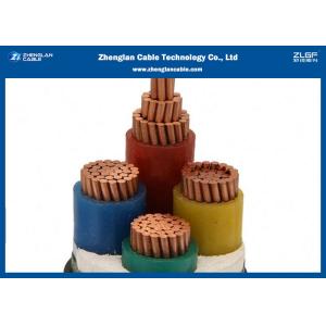 0.6/1KV Low Smoke Zero Halogen Cables Four Cores Armoured IEC 60502 Standard