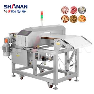 Automatic Food Grade Metal Detector Conveyor Multi-Language Belt Food Industry