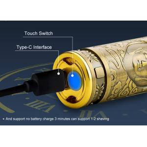 Dry Wet Rechargeable Electric Shaver Washable Blade For Men