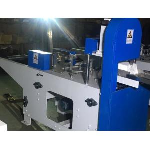 China 1/4 Folded Paper Napkin Making Machine Folding Equipment Pneumatic Feeding Type on sale