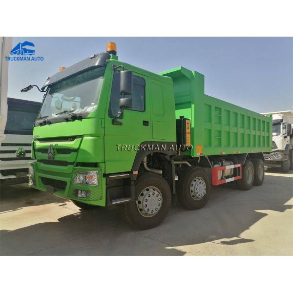 Durable 12 Wheel SINOTRUK HOWO 8x4 Mining Dump Truck Tipper Truck In Stock