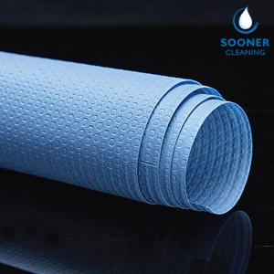 210cm Wood Pulp Polypropylene Spunlace Embossed Nonwoven Fabric Roll