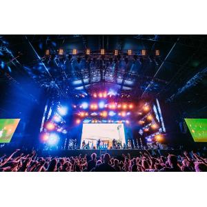 High Definition IP65 LED Backdrop Screen Rental Die Casting Cabinet