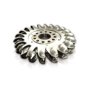 High Speed Customized Pelton Hydro Turbine Runner Stainless Steel Material